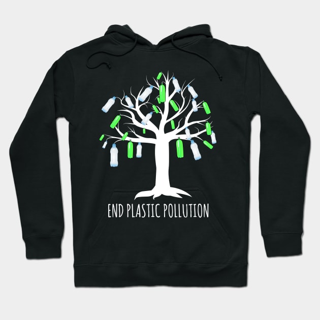 End Plastic Pollution Hoodie by Mandz11